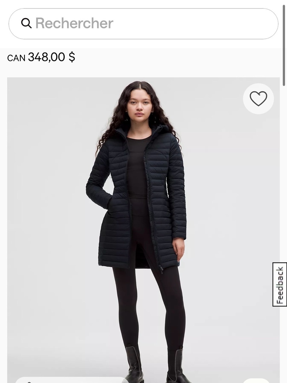 Lululemon Burgundy Pack it down Women's Hooded Puffer Coat